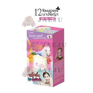 12 Nangpaya horse oil cream with ceramide complex 10gx6pcs