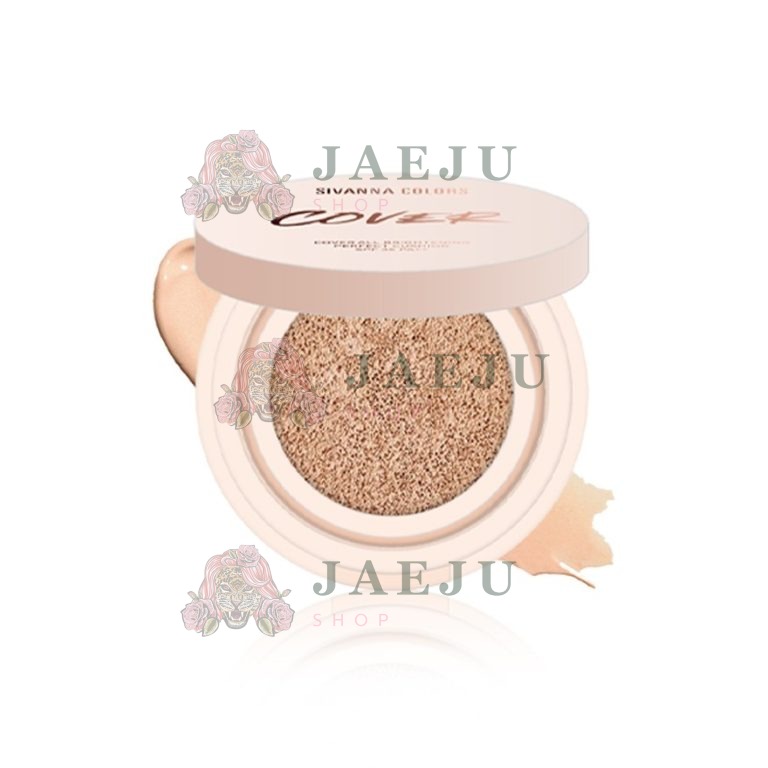 Sivanna colors cover all brightening perffct cushion spf 35+++ - NO.3honey beige