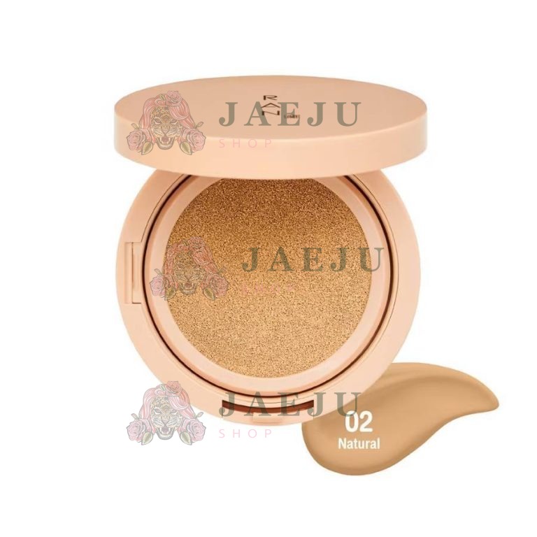 Ran bright touch cushion by pom vinij รัน ไบร์ท ทัช คุชชั่น บาย ป้อม วินิจ 15g - No. 02 natural