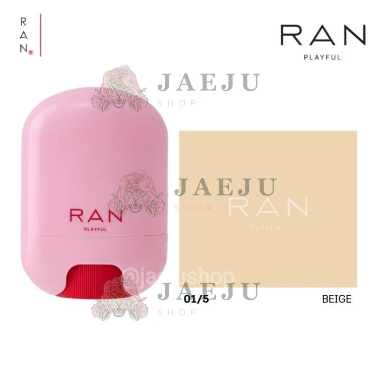 Ran playful cushion stick spf 30 pa++ รัน คุชชั่นสติก 15g - 01/5. beige