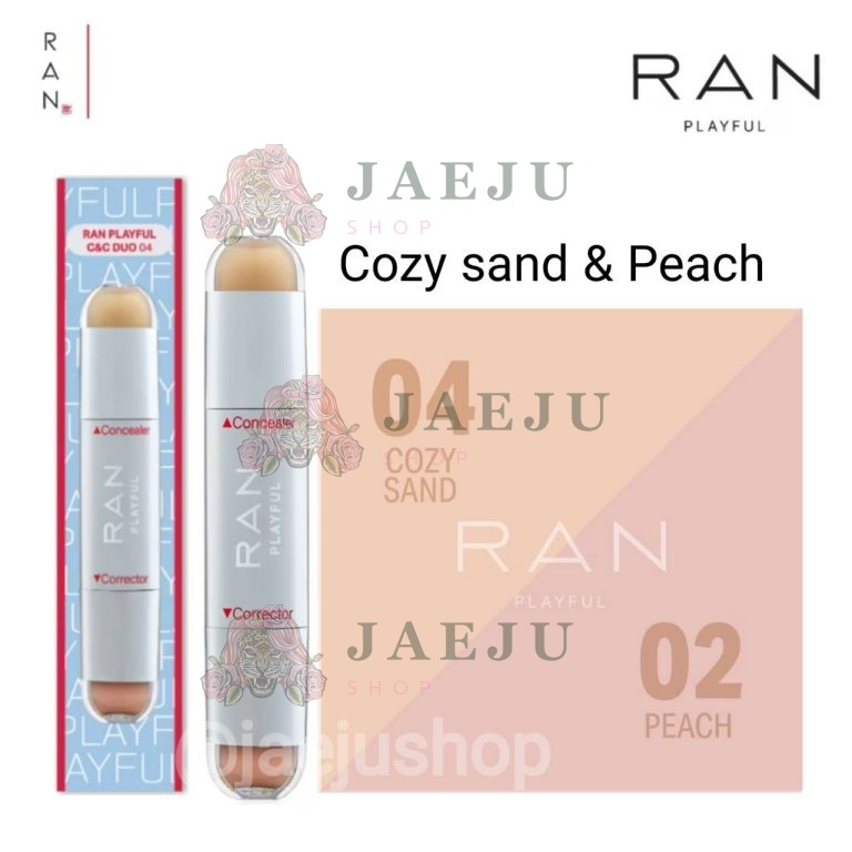 Ran playful c&c duo รัน เพลย์ฟูล ซีแอนด์ซี ดูโอ้ 2.6g - 04. cozy sand & peach