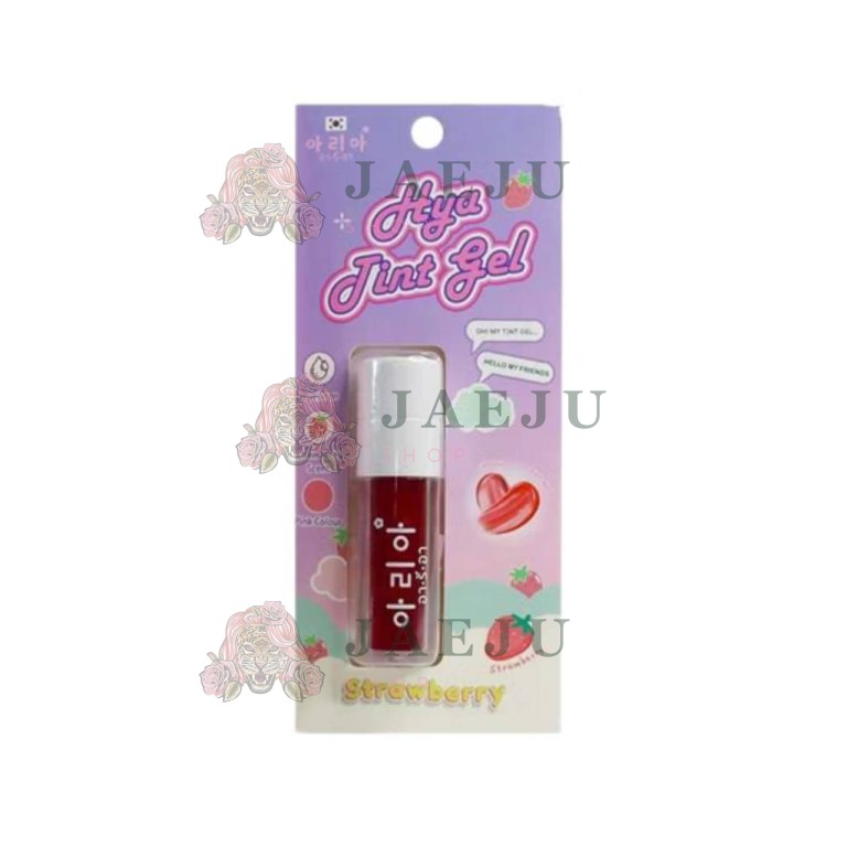 Aria hya tint gel อา รี อา ไฮยา ติ้นท์ เจล สีส้มพีช 4ml. - 02.Strawberry