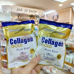 Perfect  skin lady wokali natural collagen gold plus soap 80g.