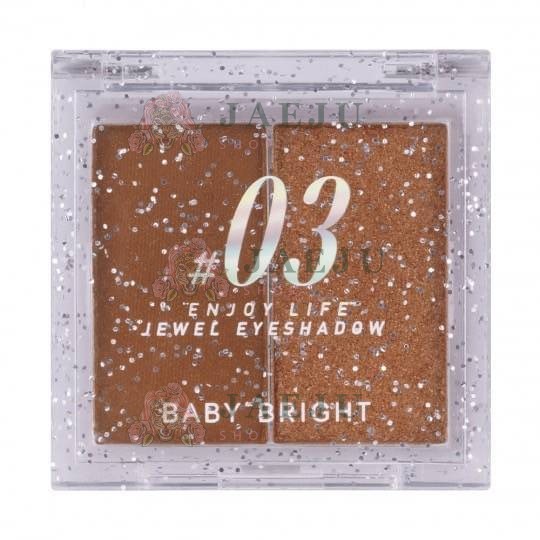 Baby bright jewel eyeshadow - NO.3enjoy life
