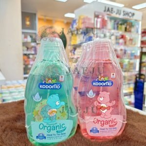 Kodomo organic head to toe baby โคโดโม แชมพูสบู่เหลว  200mlx3pcs