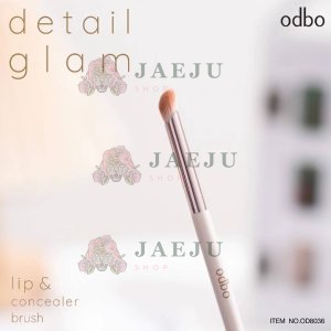 odbo detail glam lip&concealer brush