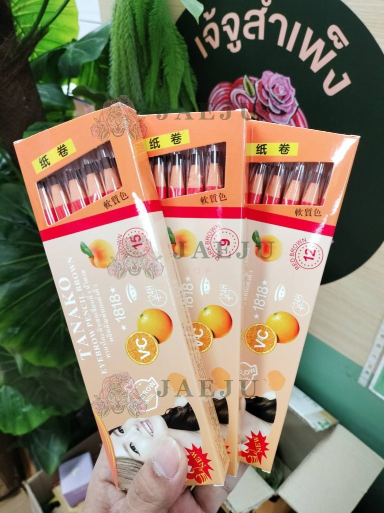 TANAKO EYEBROW PENCIL BROWN / BOX - 09