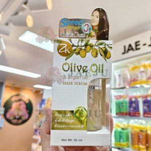 Zilkopf olive oil&argan oil hair serum ออยล์ แฮร์ เซรั่ม 50ml.