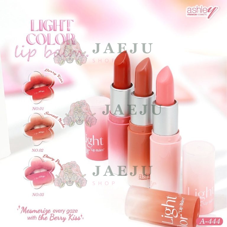 Ashley light color lip balm แอชลี่ย์ ไลท์ คัลเลอร์ ลิป บาล์ม - NO.1