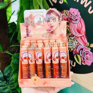 Kiss beauty peach lip gloss