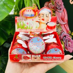 Kiss beauty tinted lip&cheek (สินค้าขายยกกล่องคละเบอร์3สี)