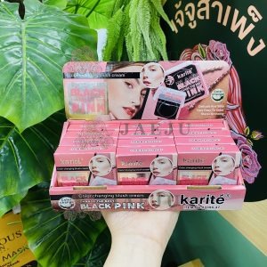 Karite black pink color changing cream