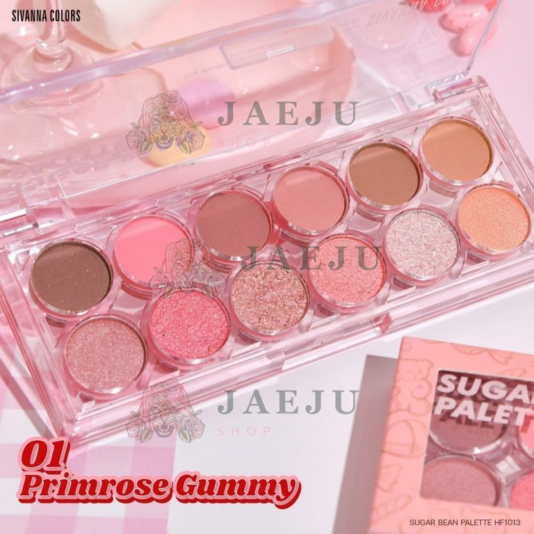 Sivanna colors sugar bean palette - NO.1Primrose Gummy