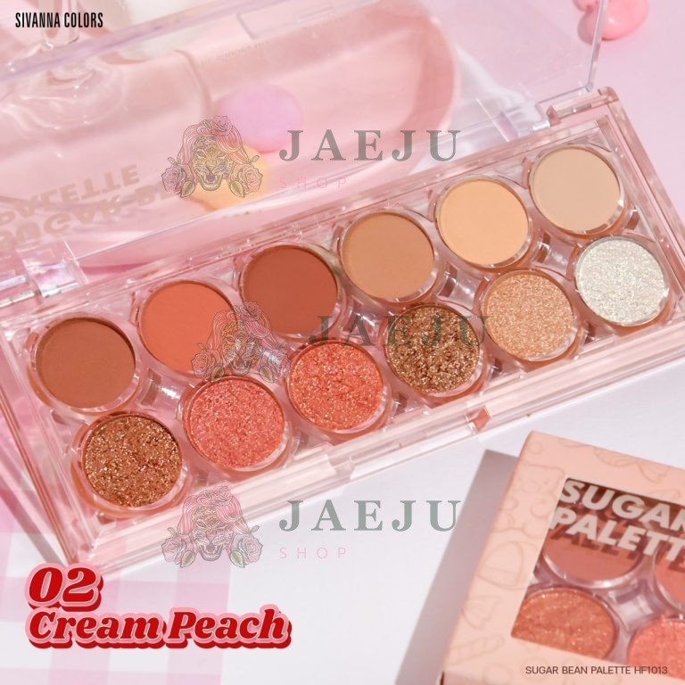 Sivanna colors sugar bean palette - NO.2Cream Peach