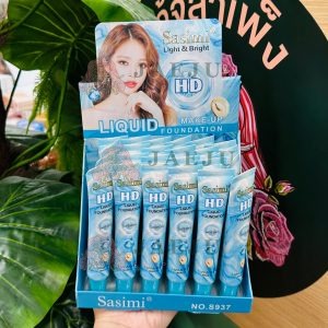 NO.S937 Sasimi light&bright hd liquid foundation ซาซิมิ ไลท์แอนด์ไบร์ท เฮชดี ฟาวเดชั่น