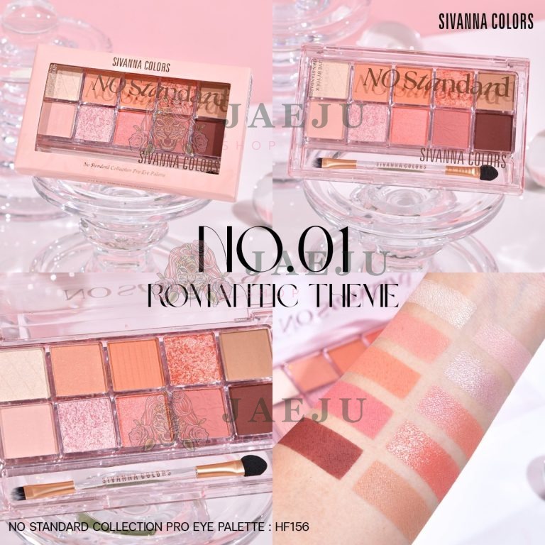 Sivanna Colors No Standard Collection Pro Eye Palette - NO.1Romantic Theme