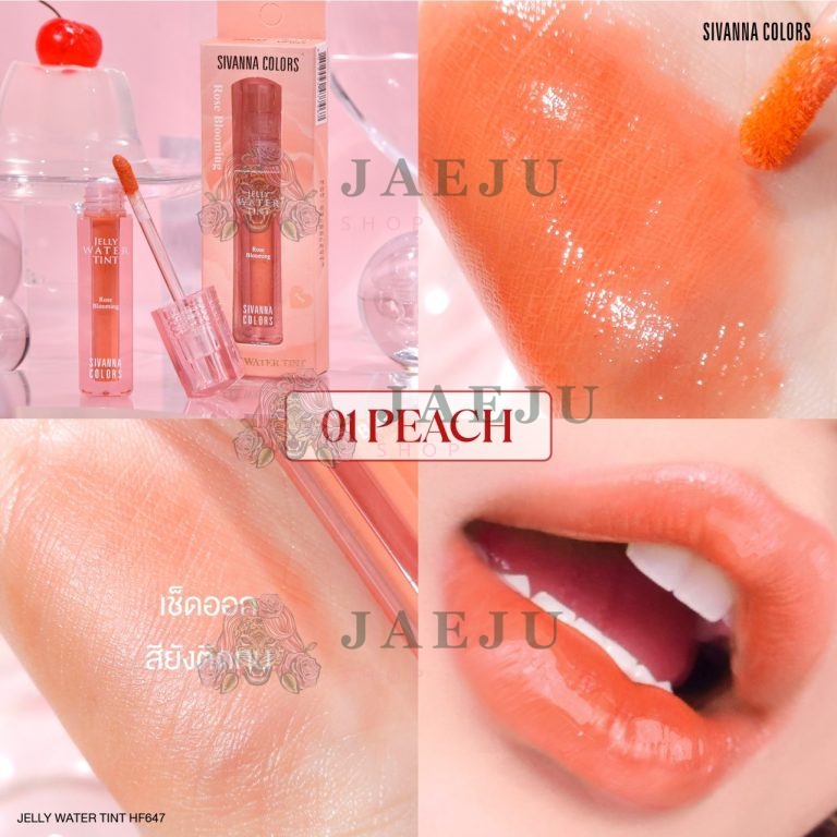 Sivanna Colors Jelly Water Tint - NO.1Peach
