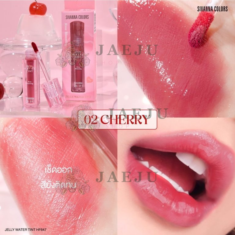 Sivanna Colors Jelly Water Tint - NO.2Cherry