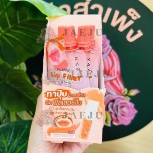 RAN plumping lip filler by pom vinil nude peach