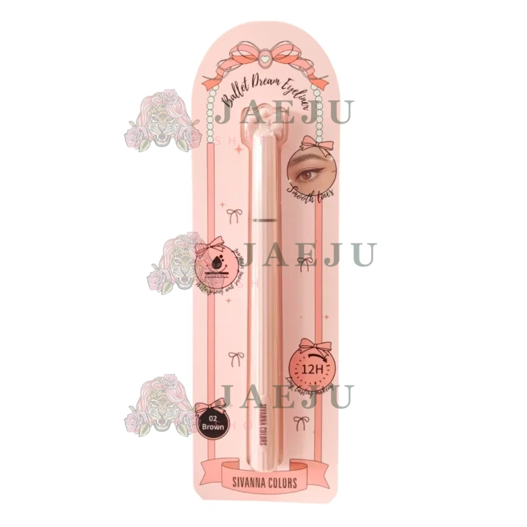 HF243 Sivanna colors ballet dream eyeliner ซีเวนน่า คัลเลอร์ส บัลเล่ต์ ดรีม อายไลเนอร์ 0.8g. - 02.Brown