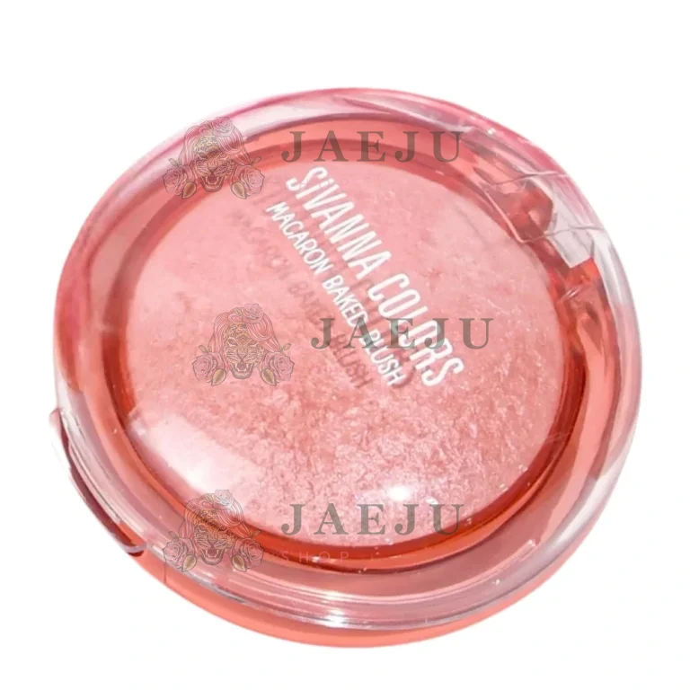 Sivanna colors macaron baked blush ซีเวนน่า คัลเลอร์ส มาการอง เบค บลัช 8.5g. - 06.sexy