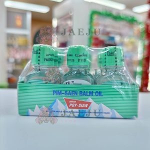 Poy-sian pin-saen balm oil พิมเสนน้ำ 3cc/x12pcs