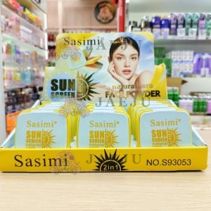 S93053 Sasimi Sunscreen2in1 Face powder ซาซิมิ ทูอินวัน ซันสกรีน เฟซ พาวเดอร์ 18g/x12pcs