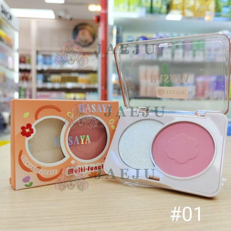 H-3865 Hasaya multi-function palette ฮาซายา มัลติ ฟังก์ชั่น ไฮไลท์ 4g+6g - เบอร์01