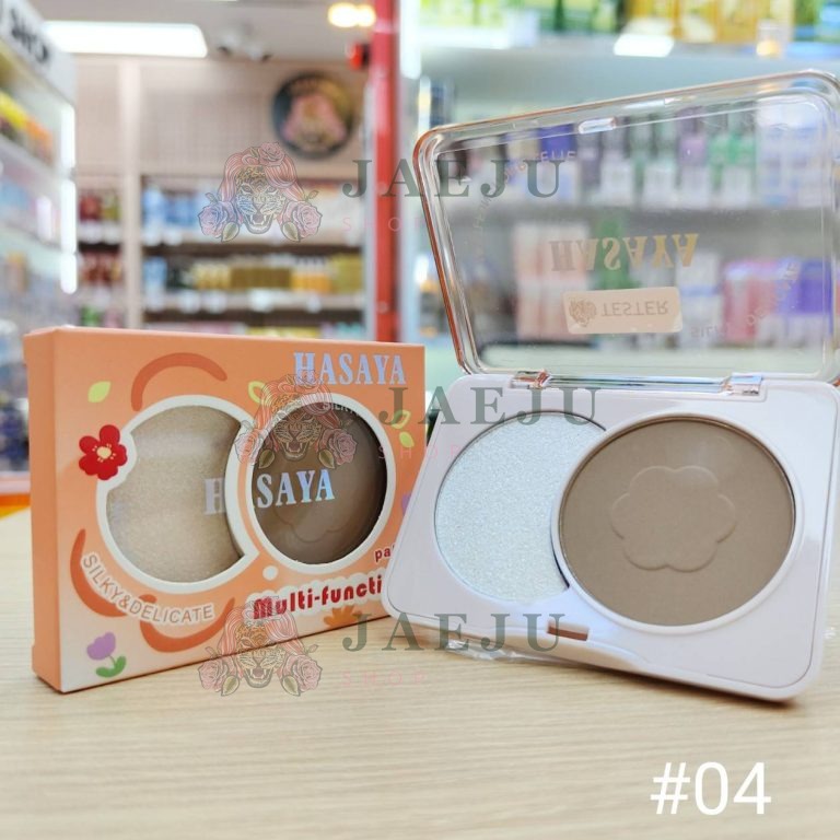 H-3865 Hasaya multi-function palette ฮาซายา มัลติ ฟังก์ชั่น ไฮไลท์ 4g+6g - เบอร์04