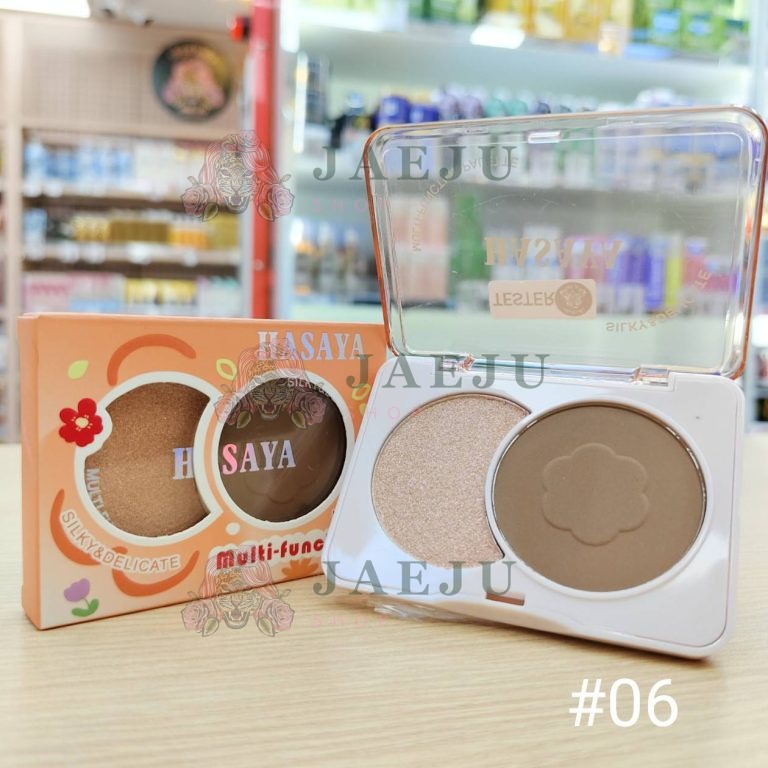 H-3865 Hasaya multi-function palette ฮาซายา มัลติ ฟังก์ชั่น ไฮไลท์ 4g+6g - เบอร์06