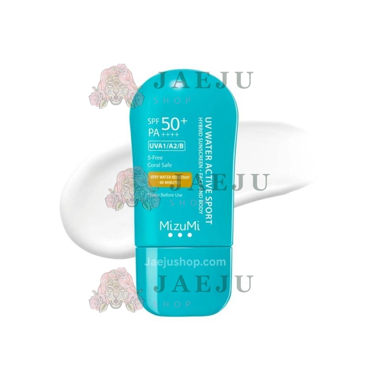 Mizumi UV SPF50+ PA++++ กันแดดสำหรับผิวหน้า 40g - 03. water active sport