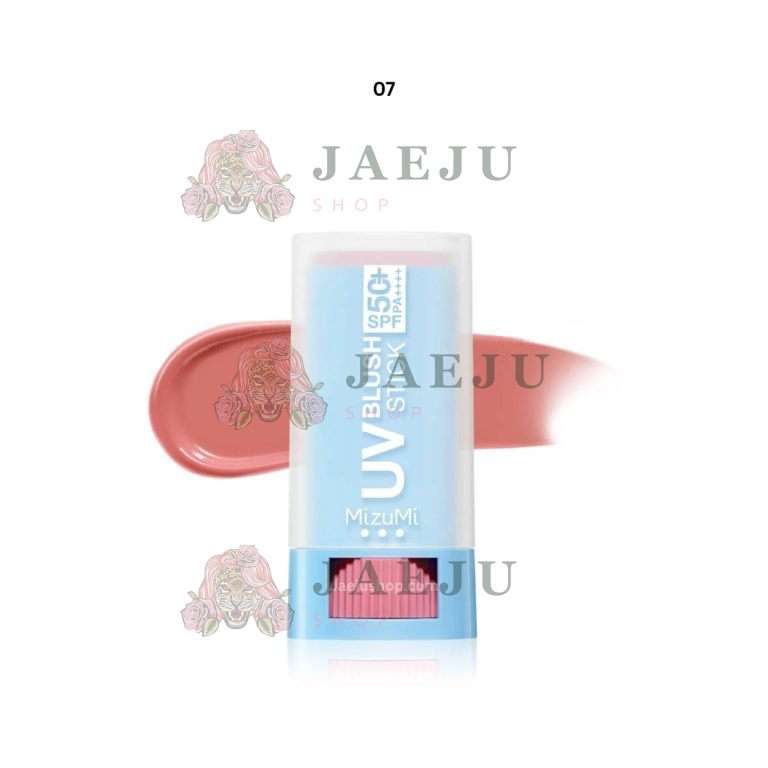 Mizumi UV Blush Stick SPF50+ PA++++ มิซึมิ บลัชสติ๊ก 4g - 07. Roseberry Vodka โรสเบอร์รี่ วอดก้า