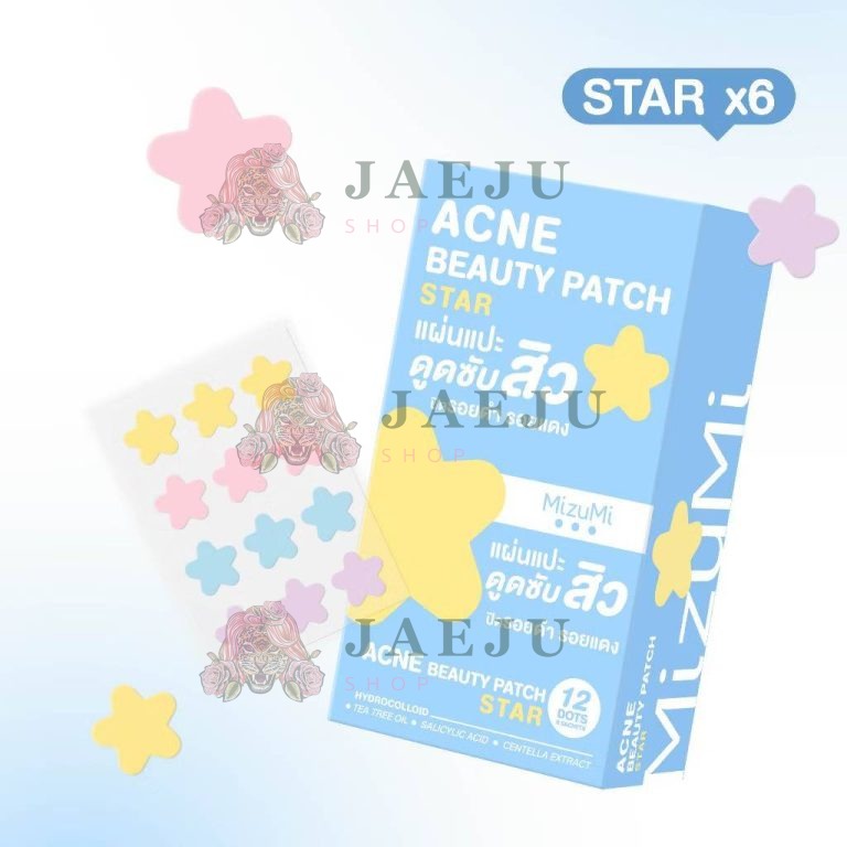 Mizumi Acne beauty patch มิซึมิ แอคเน่ บิวตี้ แพทซ์ 12mm - 05. Star