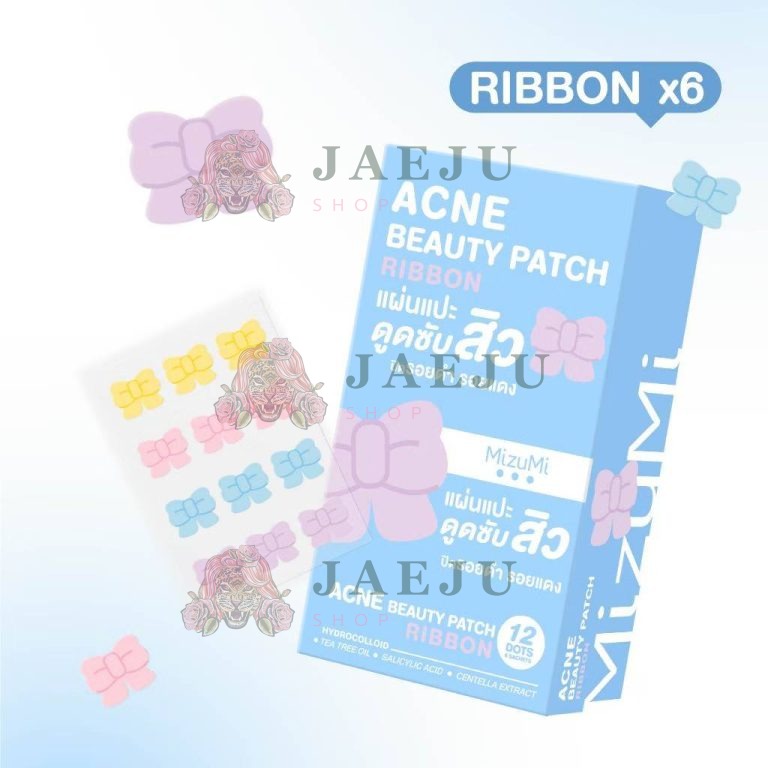 Mizumi Acne beauty patch มิซึมิ แอคเน่ บิวตี้ แพทซ์ 12mm - 04. Ribbon