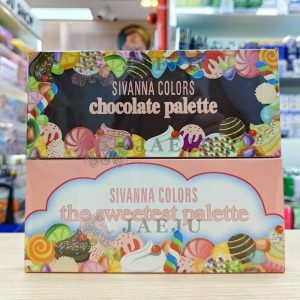 HF7006 Sivanna chocolate&sweetest palette ซีเวนน่า คัลเลอร์ พาเลท 26g