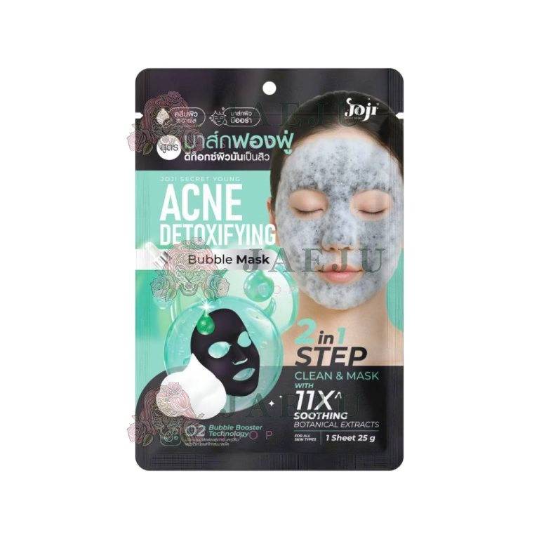 JOJI Secret Young Bubble Mask โจจิ บับเบิ้ลมาสก์ 25g x10pcs - 02. acne detoxifying