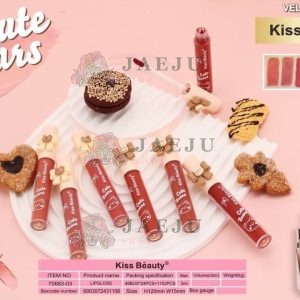Kiss Beauty Cute Bears Velvet Lipgloss X BOX