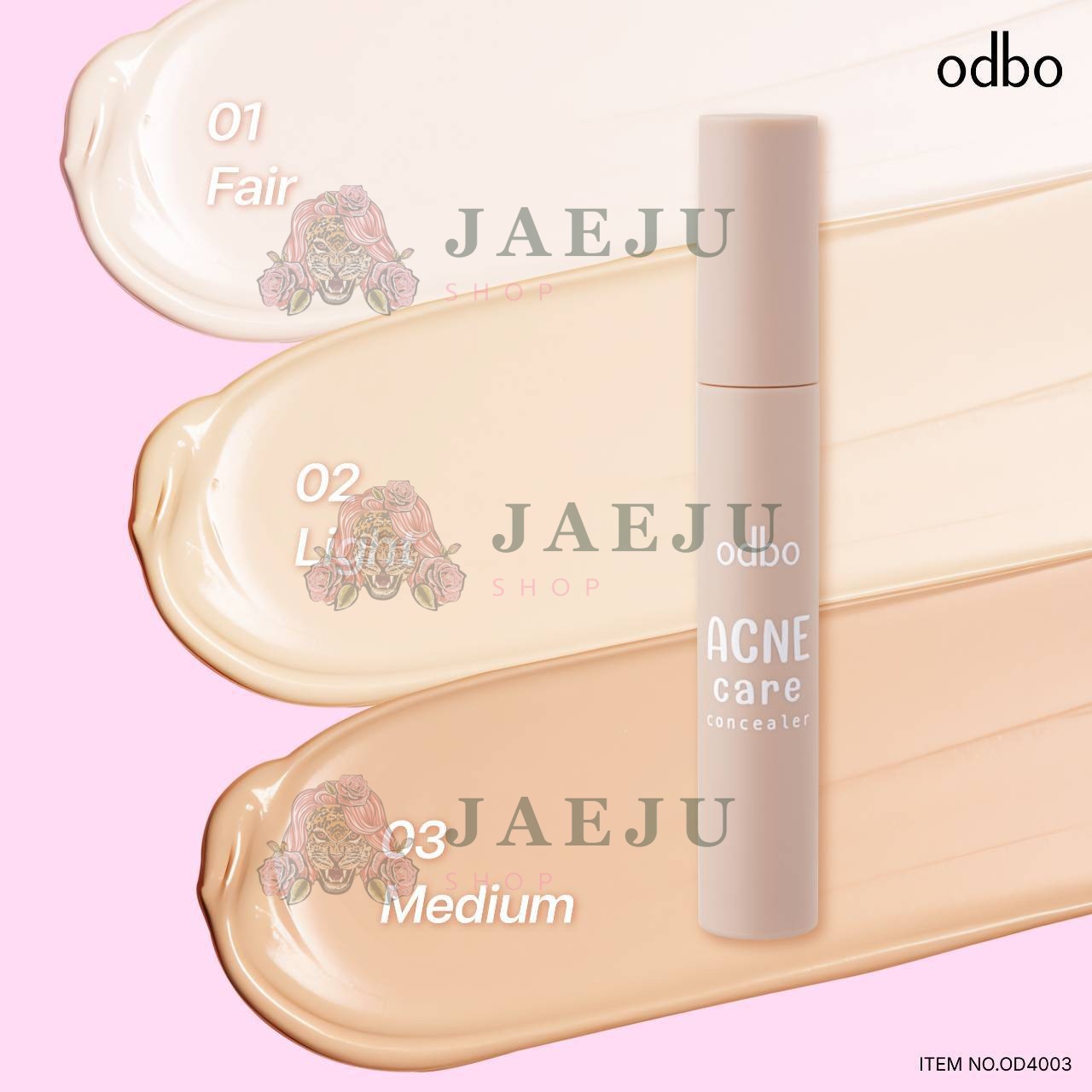 OD4003 odbo acne care concealer โอดีบีโอ แอคเน่ แคร์ คอนซีลเลอร์ 3g. - Image 3