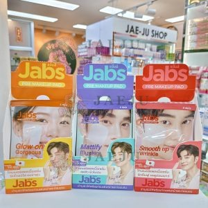 Jabs pre makeup pad แจ๊บส์ พรี เมคอัพ แพด (แบบกล่อง) 6pcs/box
