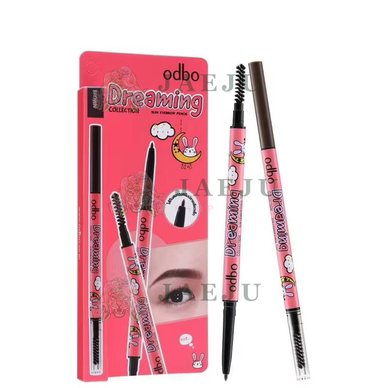 OD730 odbo dreaming collection slim eyebrow pencil โอดีบีโอ ดรีมมิ่ง คอลเลคชั่น สลิม อายบราว เพ็นซิล 0.3g - Image 8
