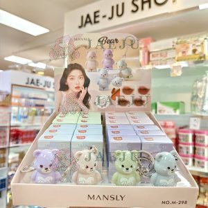 NO.M-298 MANSLY BEAR LIP GLOSS 0.8ML/x28pcs