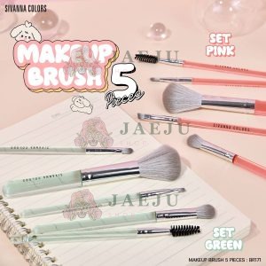 SIVANNA COLORS MAKEUP BRUSH 5 PIECES