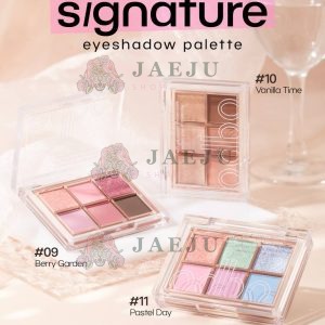 OD276 odbo signature eyeshadow palette โอดีบีโอ ซิกเนเจอร์ อายแชโดว์ พาเลท 4.8กรัม