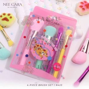 O.N423 Nee cara 4-piece brush set นี คารา บี คัลเลอร์ฟลู