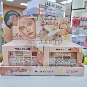 MC 5064 Mila color eyeshadow มิลา คัลเลอร์ โปรเฟสชันนัล อายแชโว์ พาเลท 12pcs