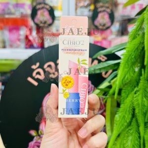 FS CIBIO'2 Peach rep air lip balm ซีบีโอทู พีช รีแพร์ ลิปบาล์ม