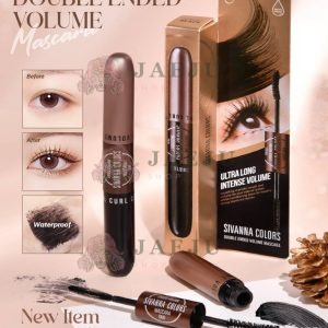 SIVANNA COLORS DOUBLE ENDED VOLUME MASCARA