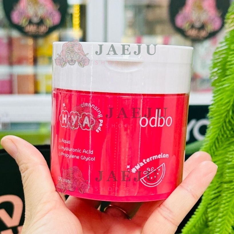 odbo hya cleansing pads โอดีบีโอ ไฮยา คลีนซิ่ง แพด 120 แผ่น - Image 2