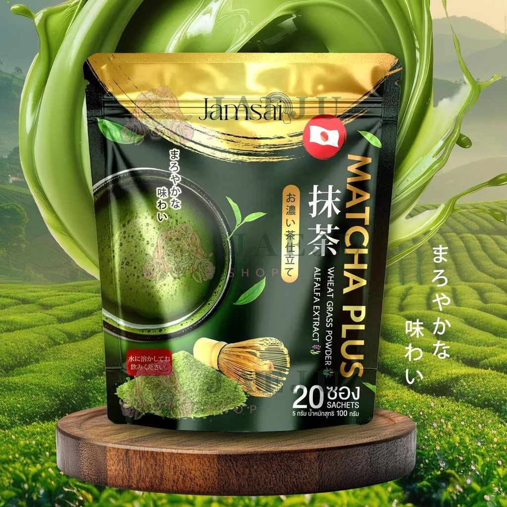 Jamsai matcha plus แจ่มใส มัทฉะ พลัส ผลิตภัณฑ์เสริมอาหาร - Image 4