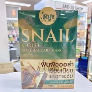 Joji secret young snail gold natural care mask 30gx10pcs